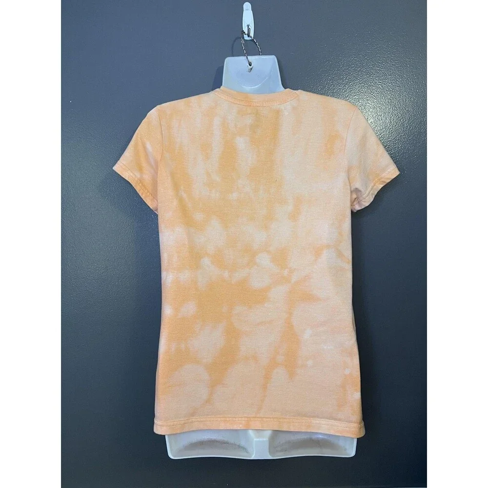 Steve & Barry's Shirt Youth Large Orange Reese's Graphic Tee Tie Dye Top
